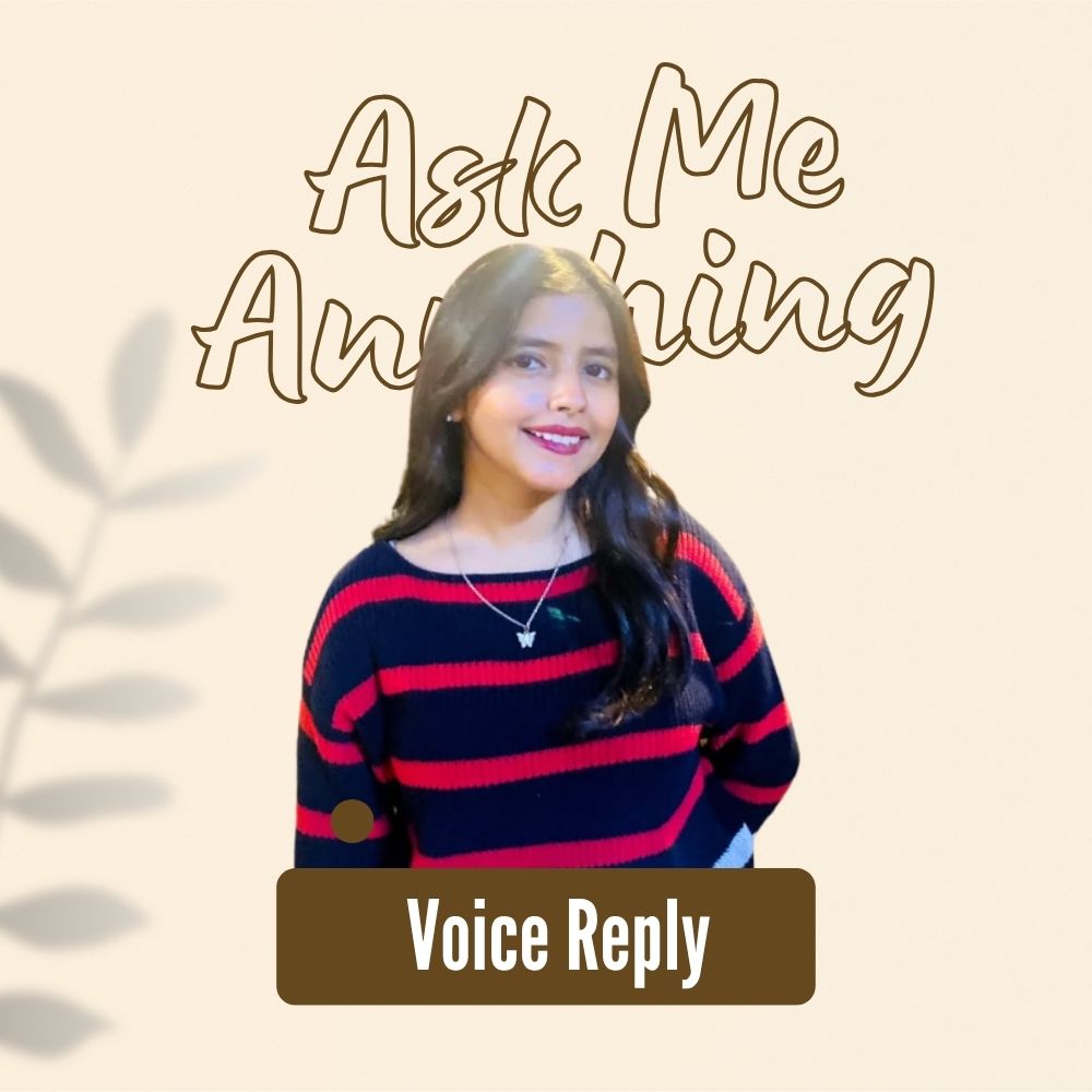 🧠 Ask Me Anything - Voice Reply by Zehra Fatima