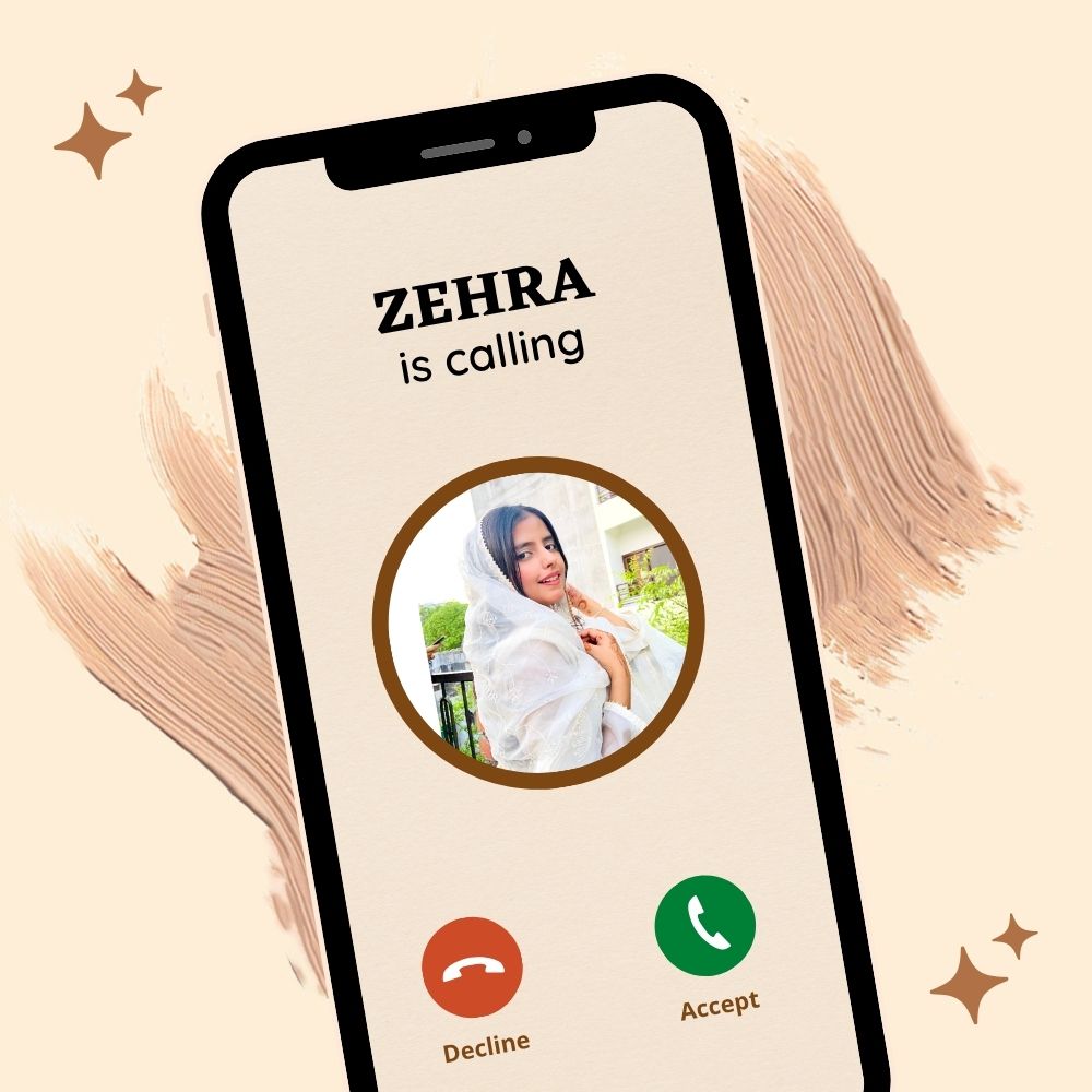 🎟️ Book a 1:1 Video Call with Zehra Fatima