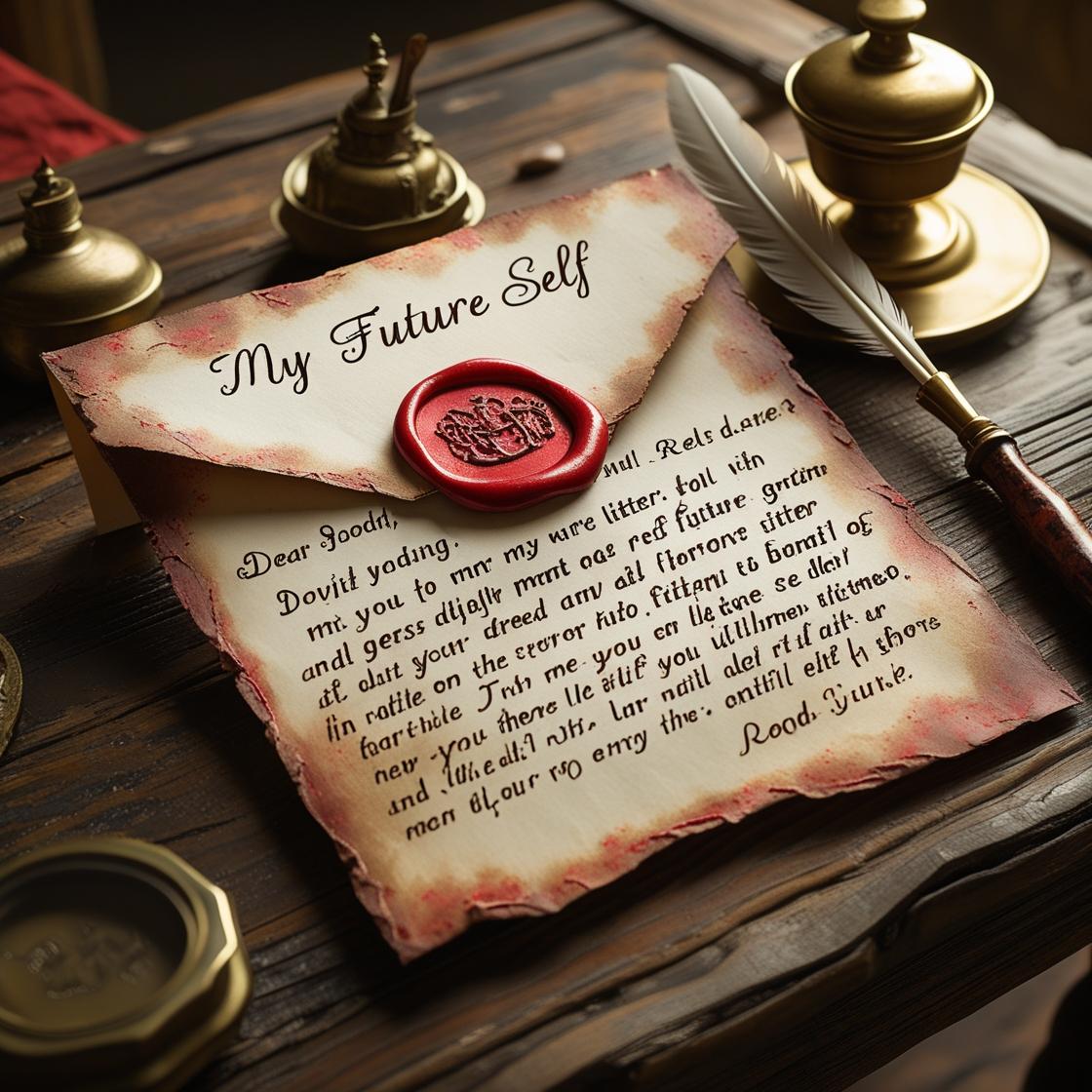 ✉️ A Letter to My Future Self — A Visionary Time Capsule for Who You're Becoming