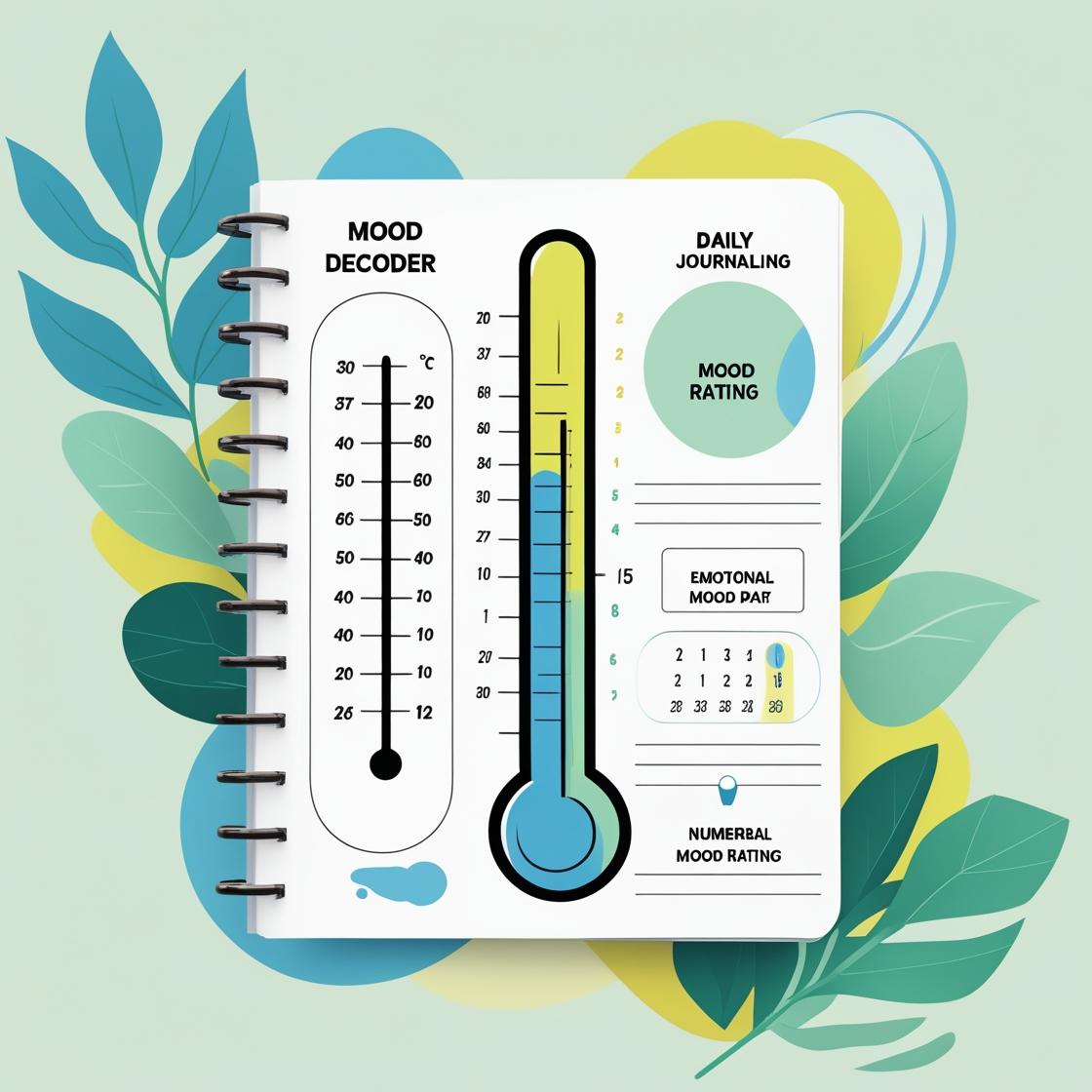 🌡️ Mood Decoder — Combine Journaling & Rating to Reveal Your Emotional Patterns