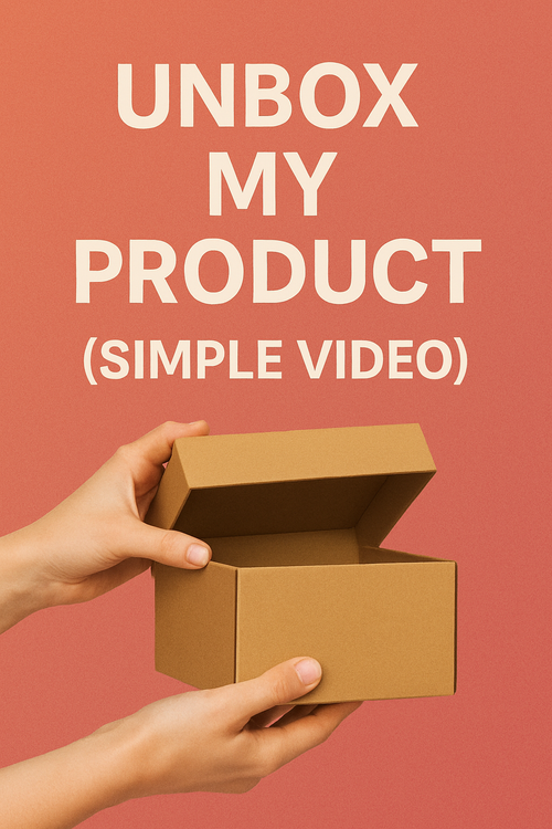 Unbox Your Product by Arijita
