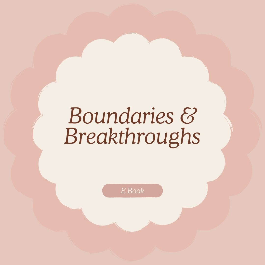 Boundaries & Breakthroughs – FeelBook cover by Clikker