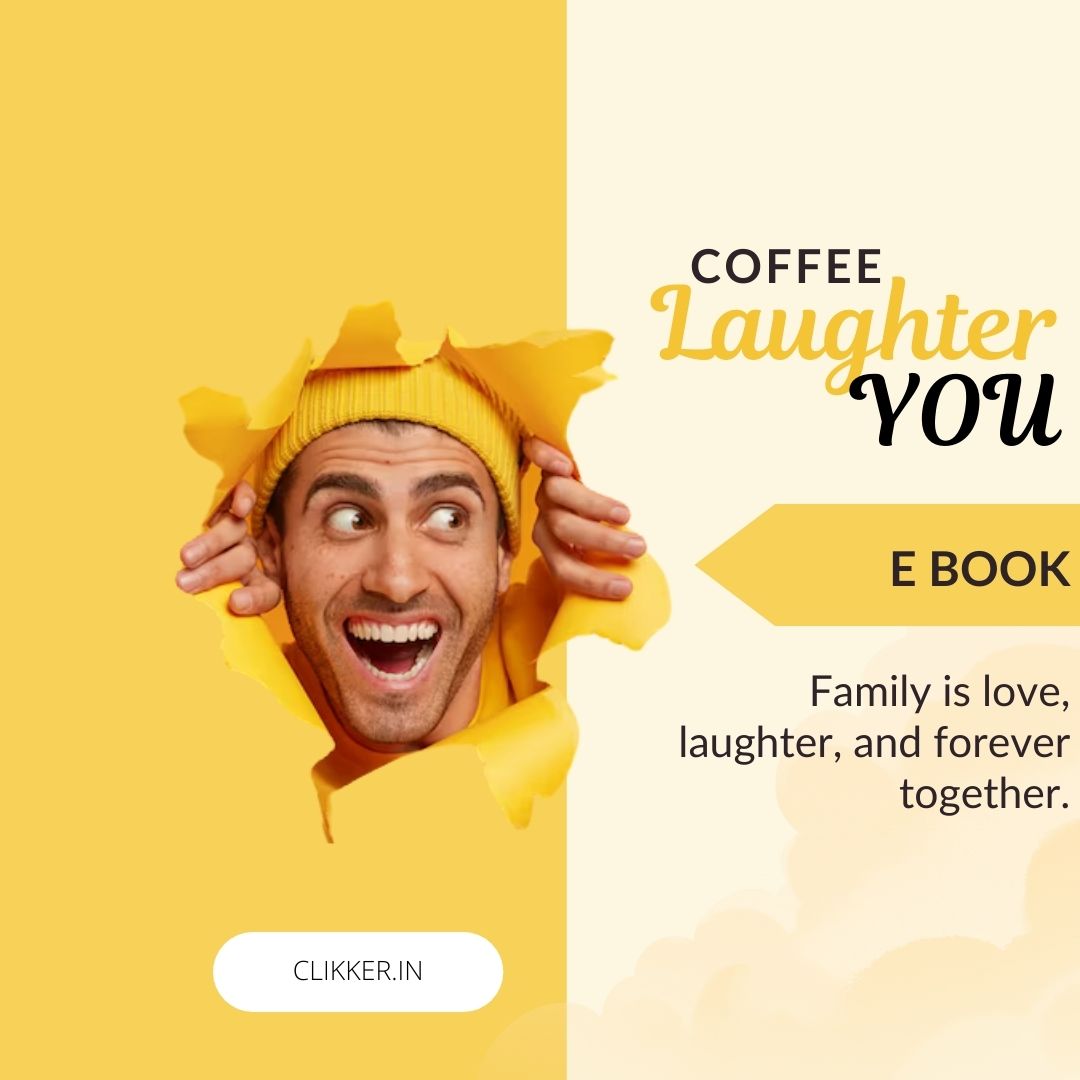 Coffee, Laughter & You – FeelBook cover by Clikker