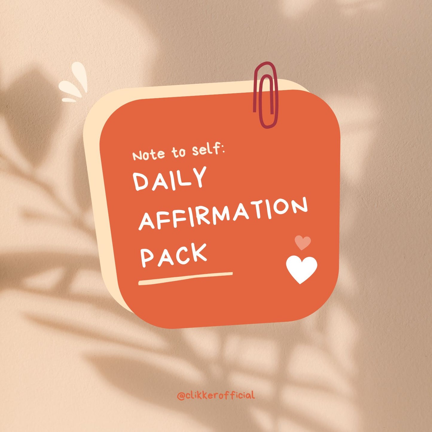 Daily Affirmation Pack