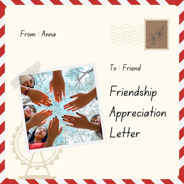 Friendship Appreciation Letter