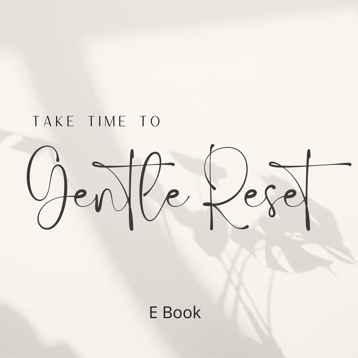 Gentle Reset