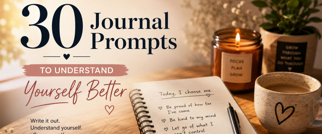 30 Journal Prompts To Understand Yourself Better