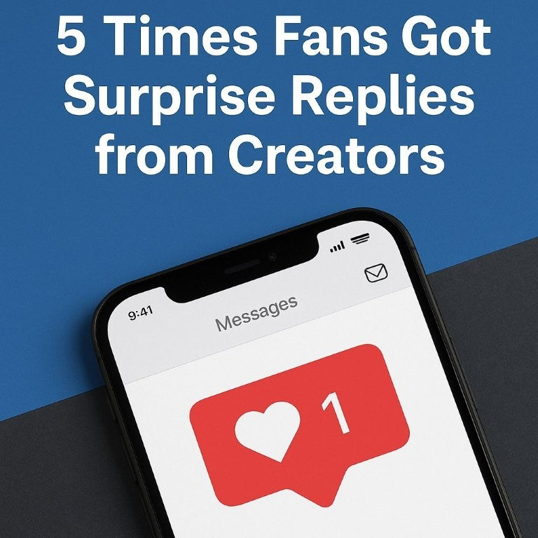 5 Times Fans Got Surprise Replies from Creators 💌