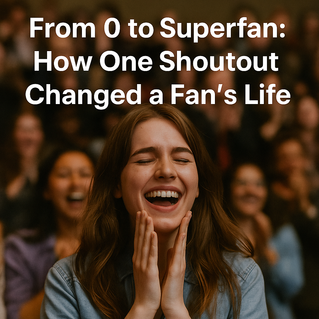 From 0 to Superfan: How One Shoutout Changed a Fan’s Life