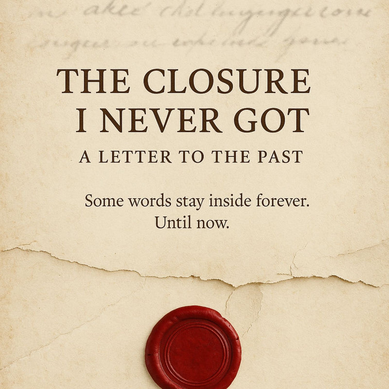 The Closure I Never Got: A Letter to the Past