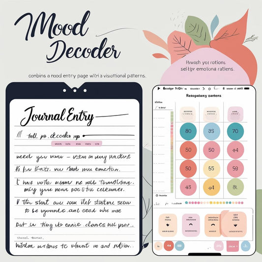 🌡️ Mood Decoder — Combine Journaling & Rating to Reveal Your Emotional Patterns