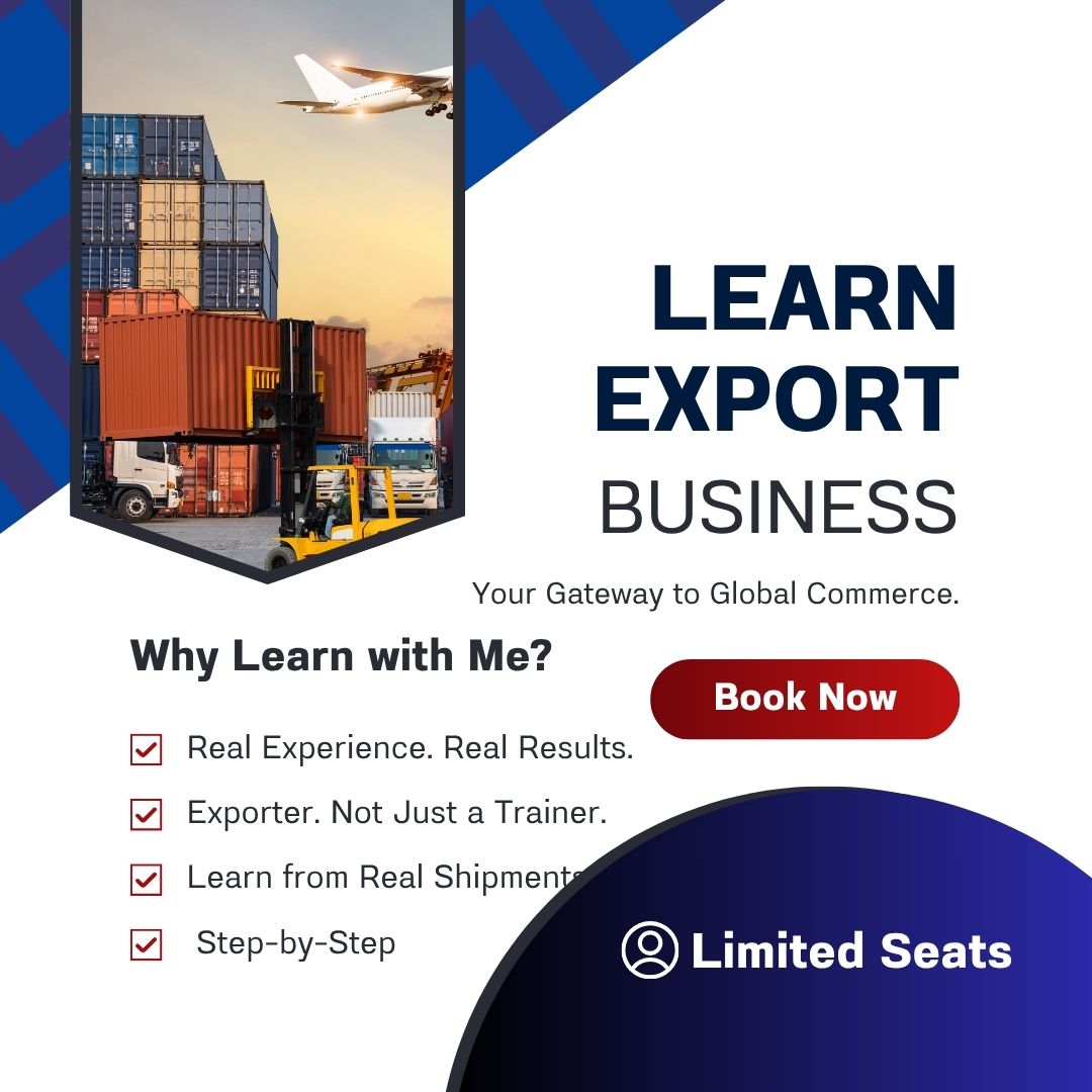 3-Day Live Online Export Class ( 28-29-30 Nov @ 7:00 PM)