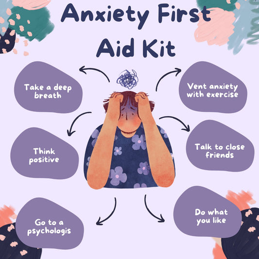 🧯 Anxiety First Aid Kit — Calming Tools When Everything Feels Too Much