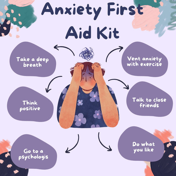 🧯 Anxiety First Aid Kit — Calming Tools When Everything Feels Too Much