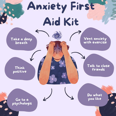 🧯 Anxiety First Aid Kit — Calming Tools When Everything Feels Too Much