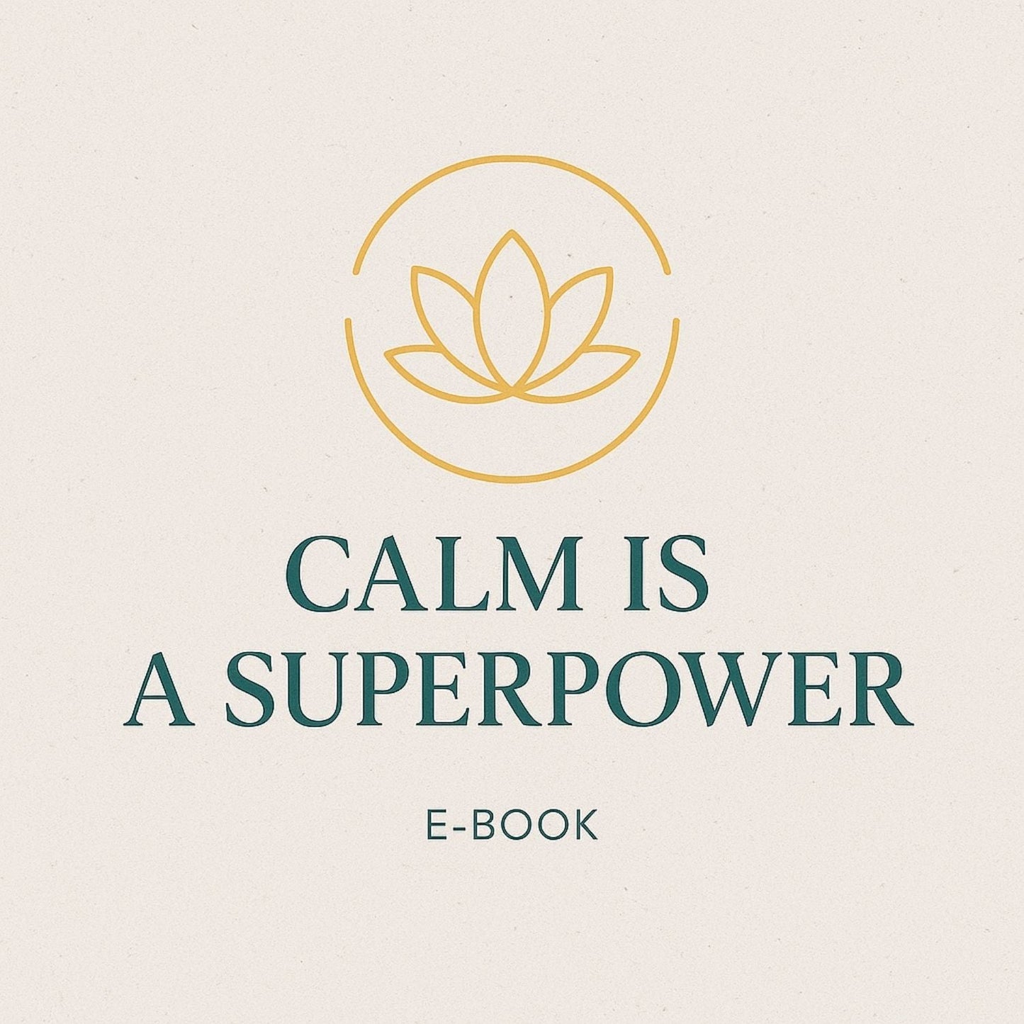 Calm Is A Superpower