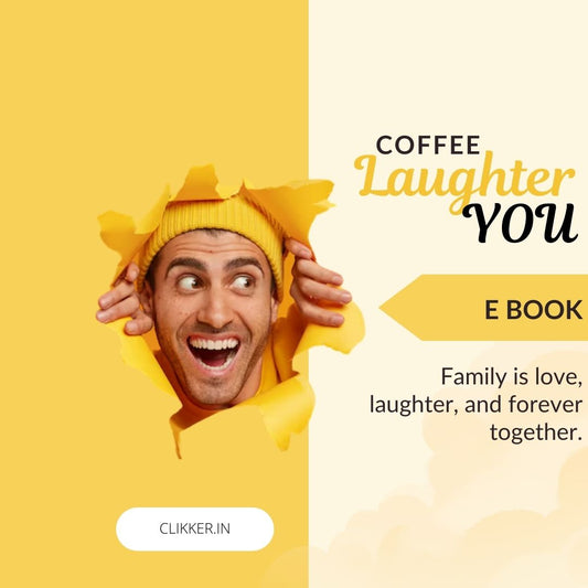 Coffee, Laughter & You – FeelBook cover by Clikker