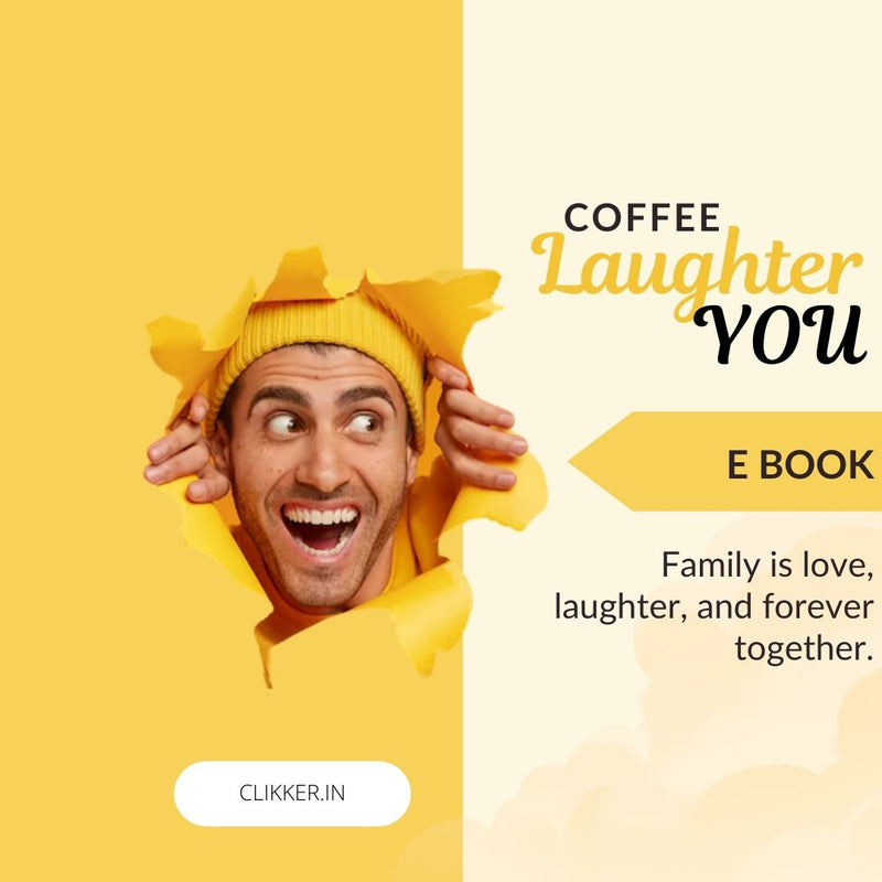 Coffee, Laughter & You – FeelBook cover by Clikker