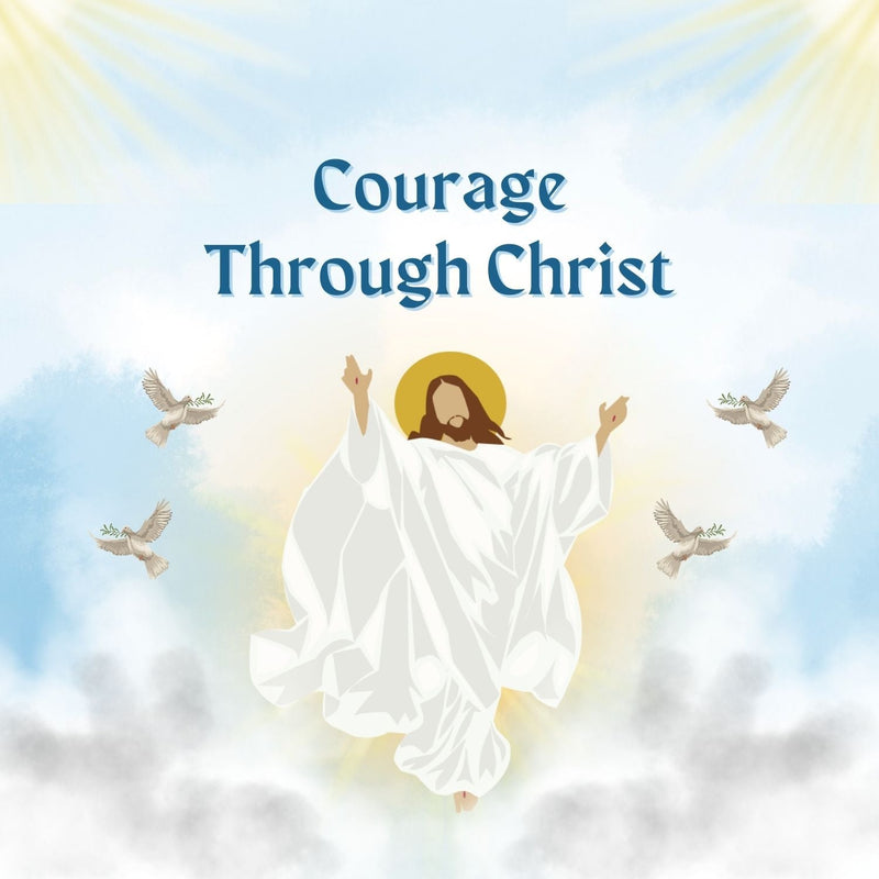 Courage Through Christ FeelBook cover