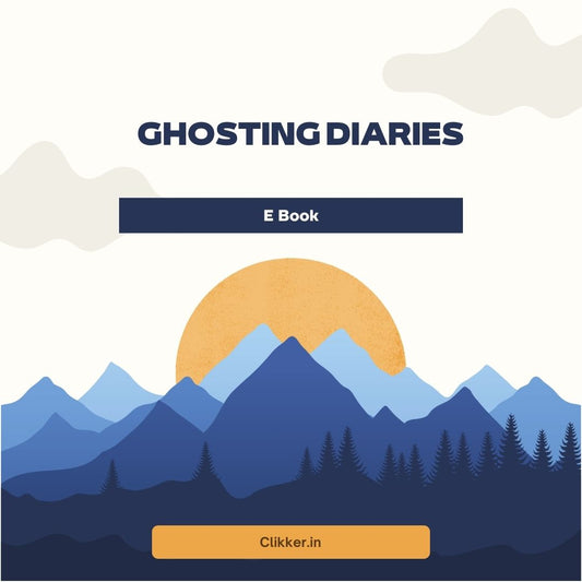 Ghosting Diaries – FeelBook cover by Clikker