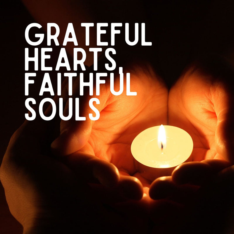 Grateful Hearts Faithful Souls FeelBook cover