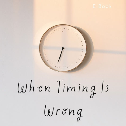 When Timing Is Wrong – FeelBook cover by Clikker